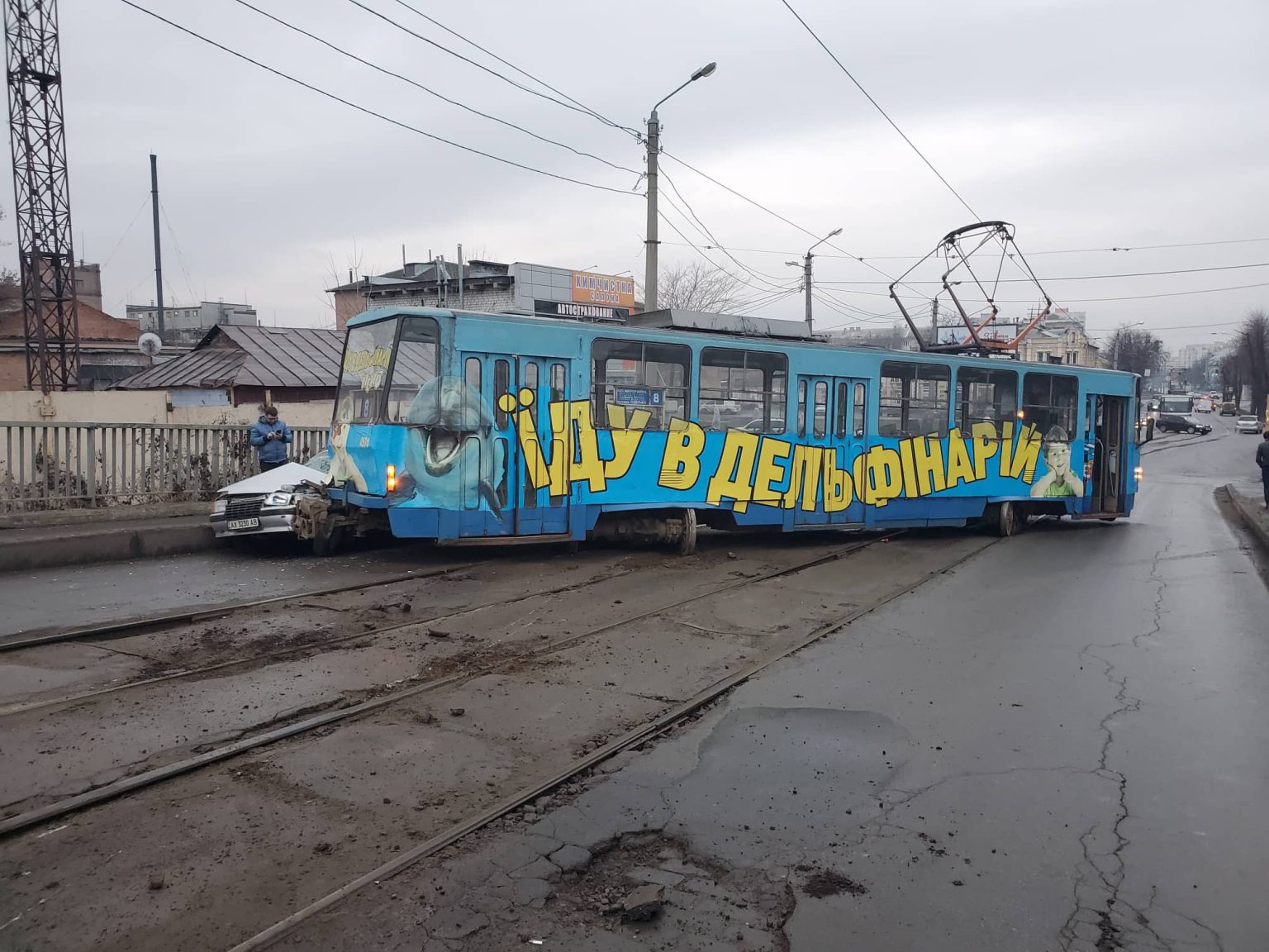 На Балашовском мосту ДТП с пострадавшими (фото)