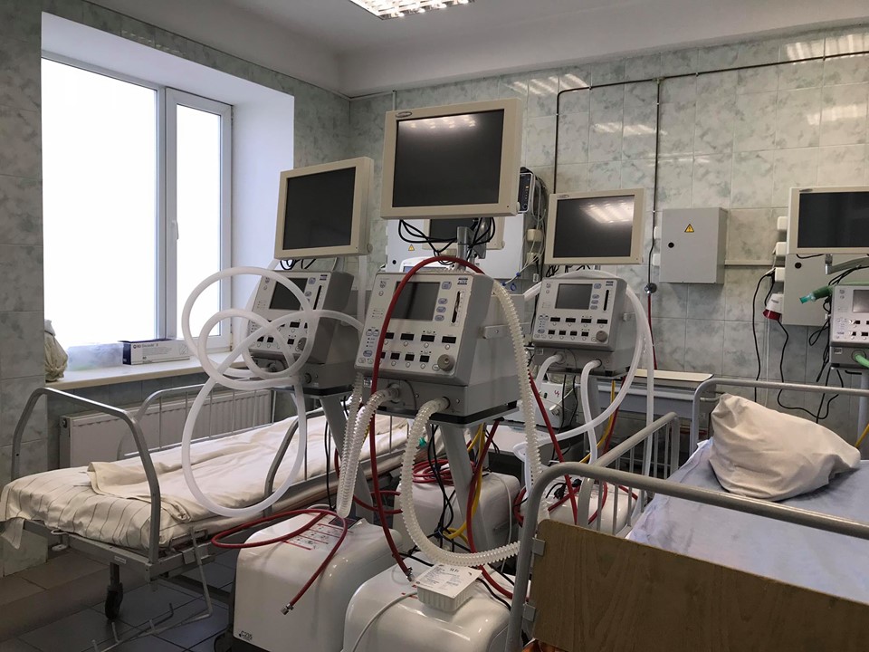 На Харьковщине один больной COVID-19 находится в реанимации на кислородной маске