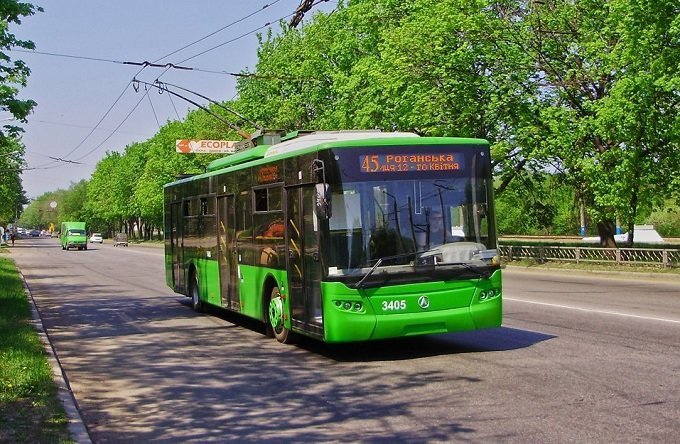 Завтра полдня не будут ходить троллейбусы на Салтовке в Харькове