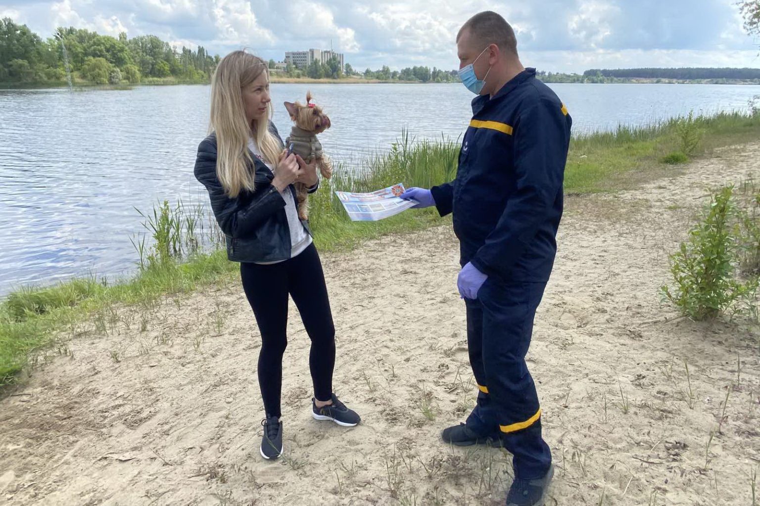 Спасатели напоминают харьковчанам правила безопасного поведения на воде