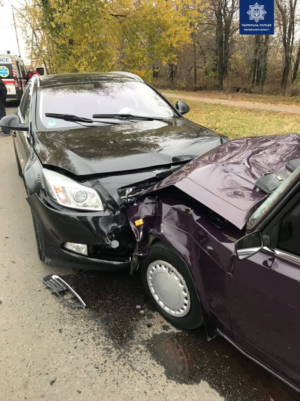 У Харкові сталася аварія, одна людина шпиталізована