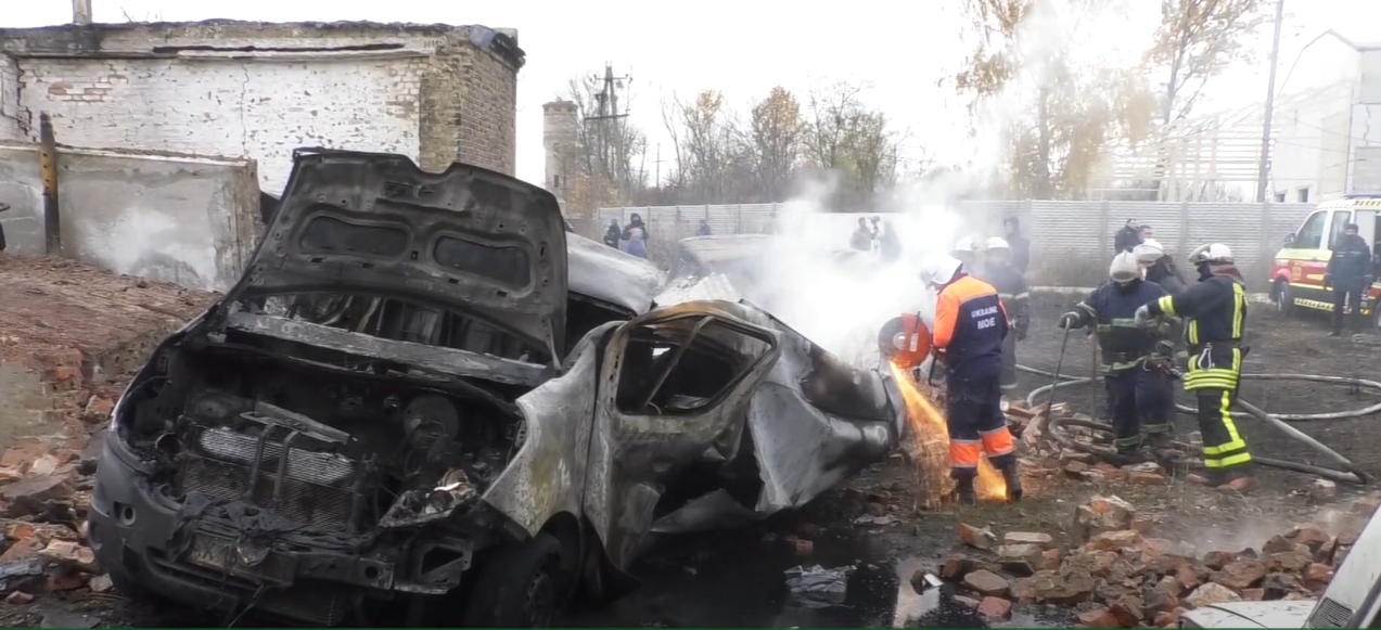 Взрыв газа в автомобиле