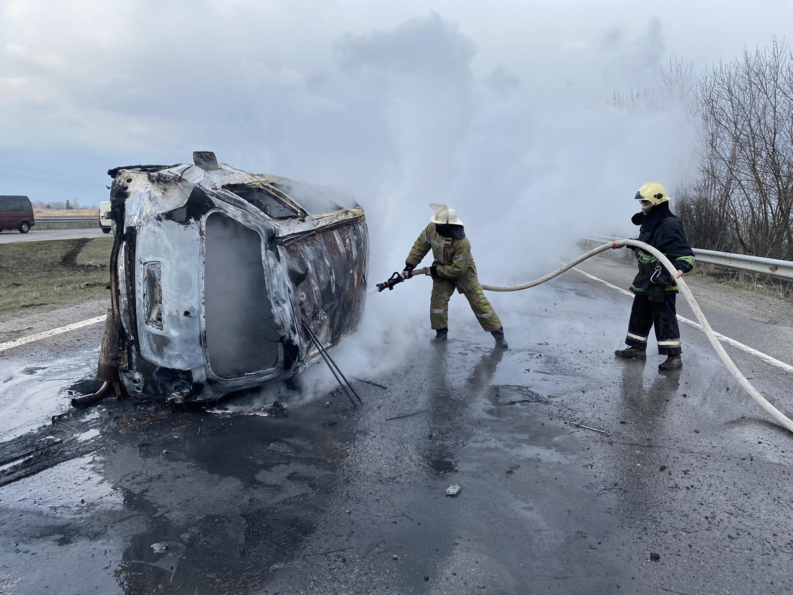 Фото аварий автомобилей на трассе