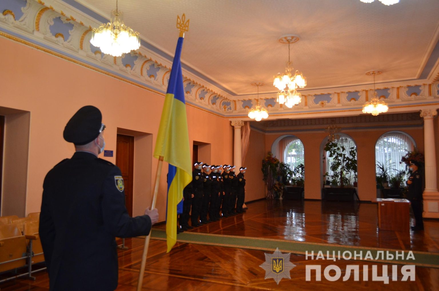 Полицию Харьковщины пополнили новые спецназовцы (фото)