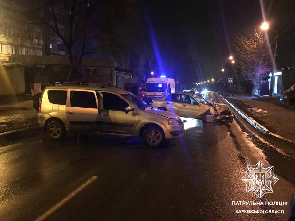 В Харькове в ДТП травмированы водители (фото)