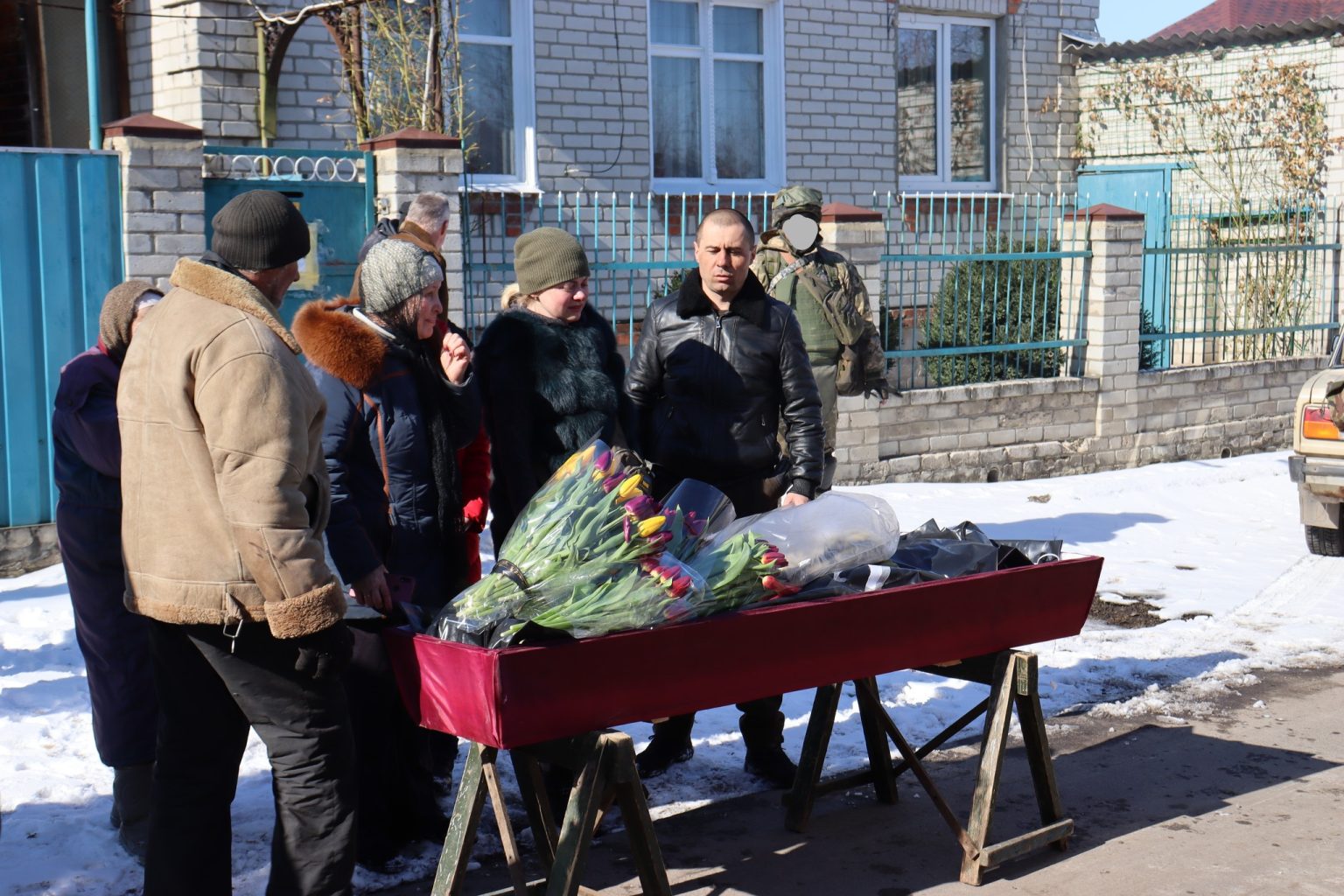 В Дергачах попрощались с погибшим бойцом 92-й отдельной механизированной бригады