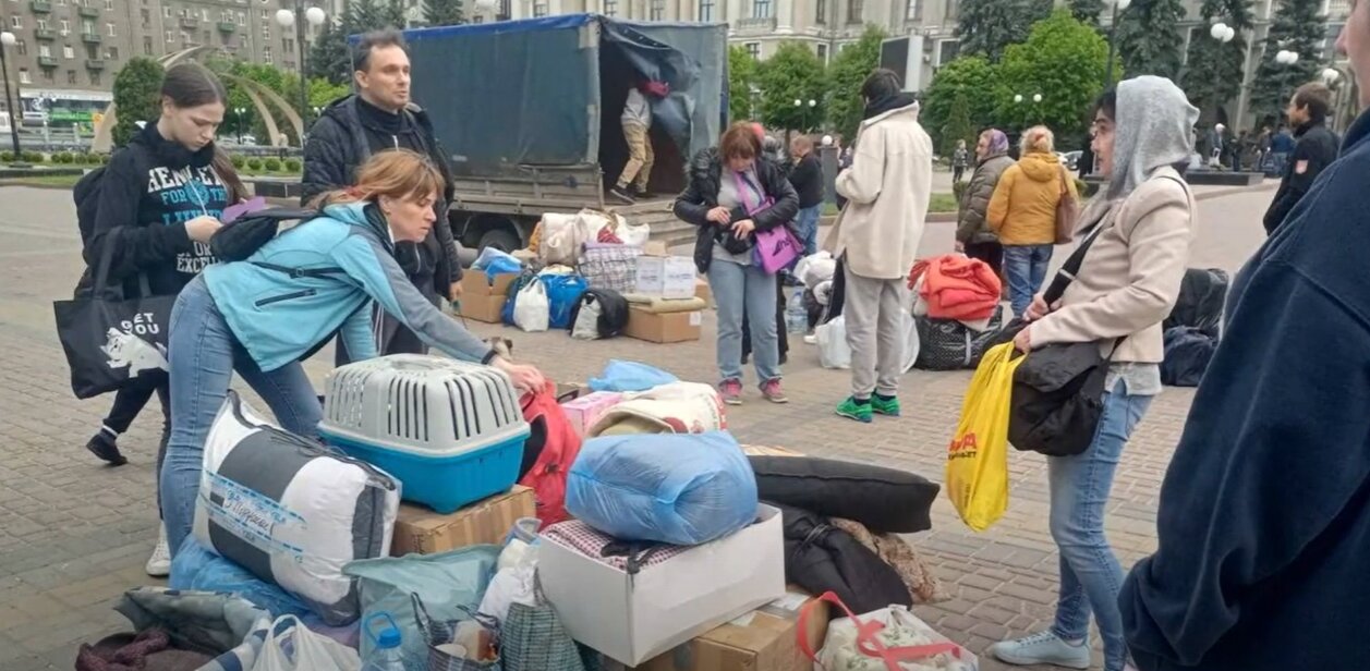 Як живуть люди, яких виселили з метро в Харкові (відео)