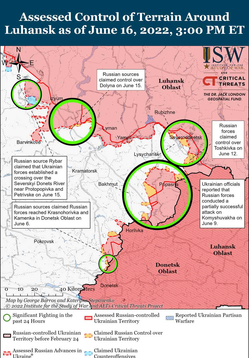 ВСУ может возобновить контрнаступление под Изюмом — ISW