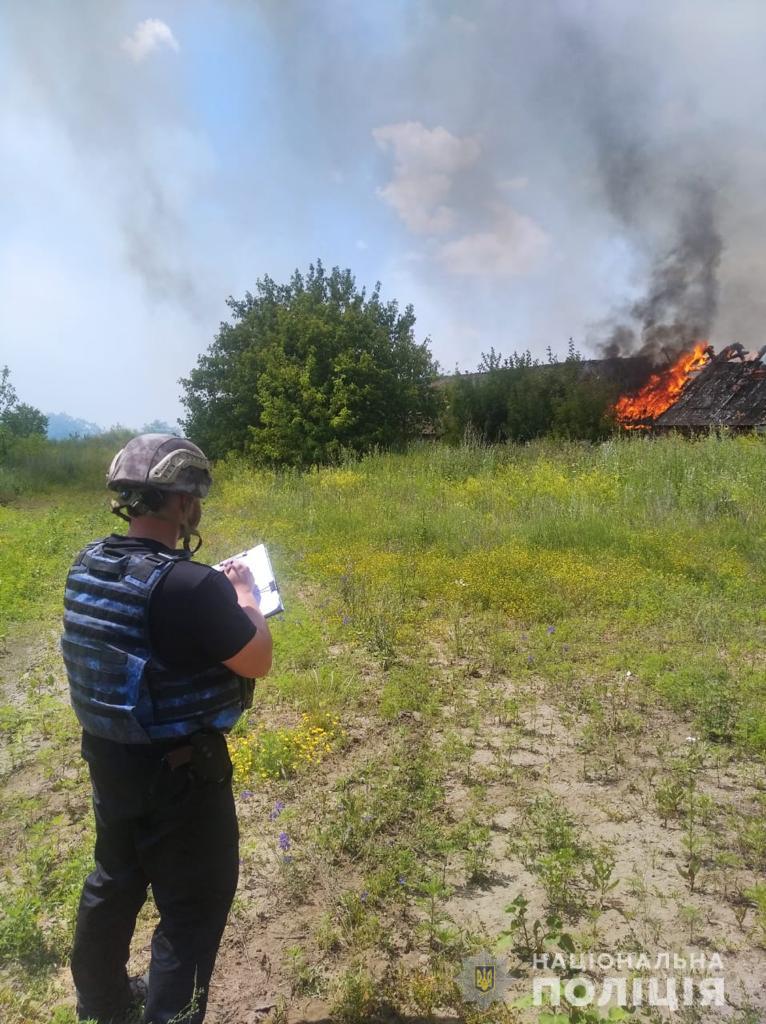 За сутки на Харьковщине полиция зафиксировала повреждения 50 зданий обстрелами