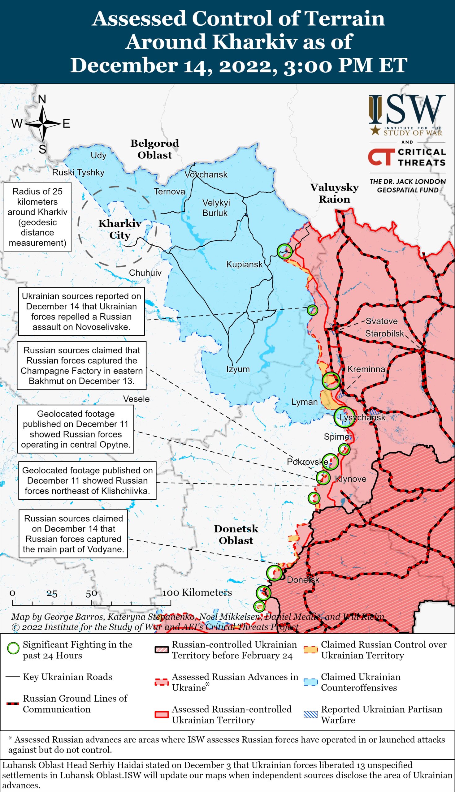 Russian troops could resume the offensive in the direction of the Kharkiv region – ISW