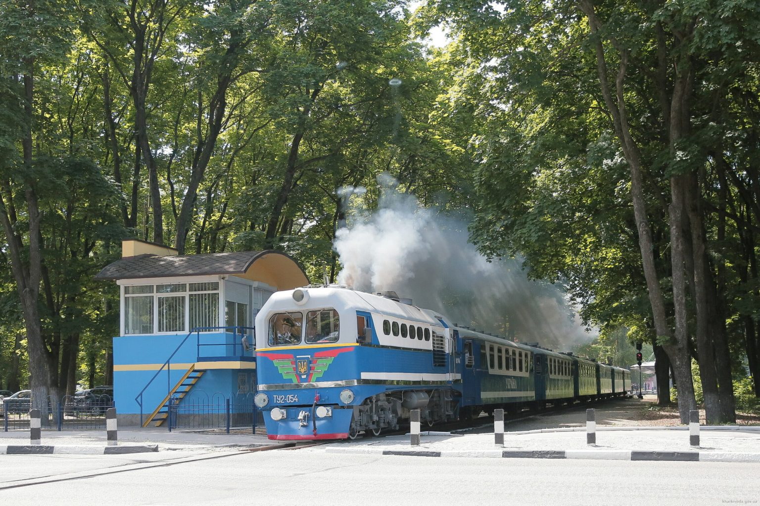 До Дня захисту дітей: у Харкові відкрилася дитяча залізниця (фото)