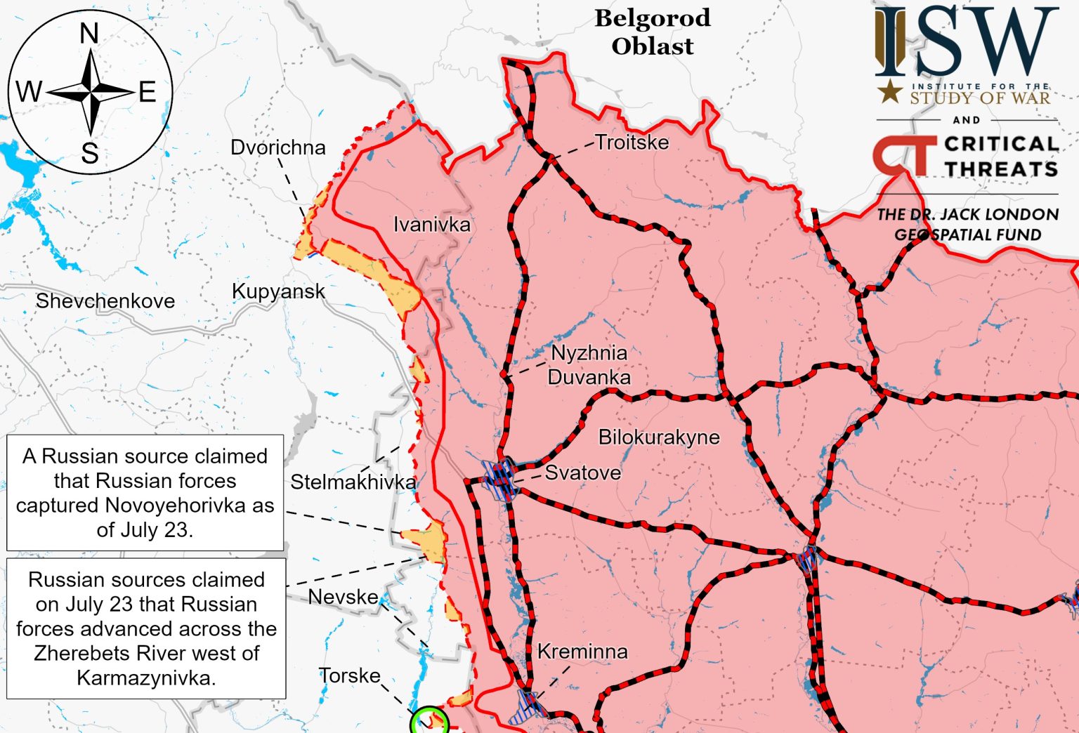 ISW повідомив про ситуацію на Куп’янському напрямку: де точаться бої