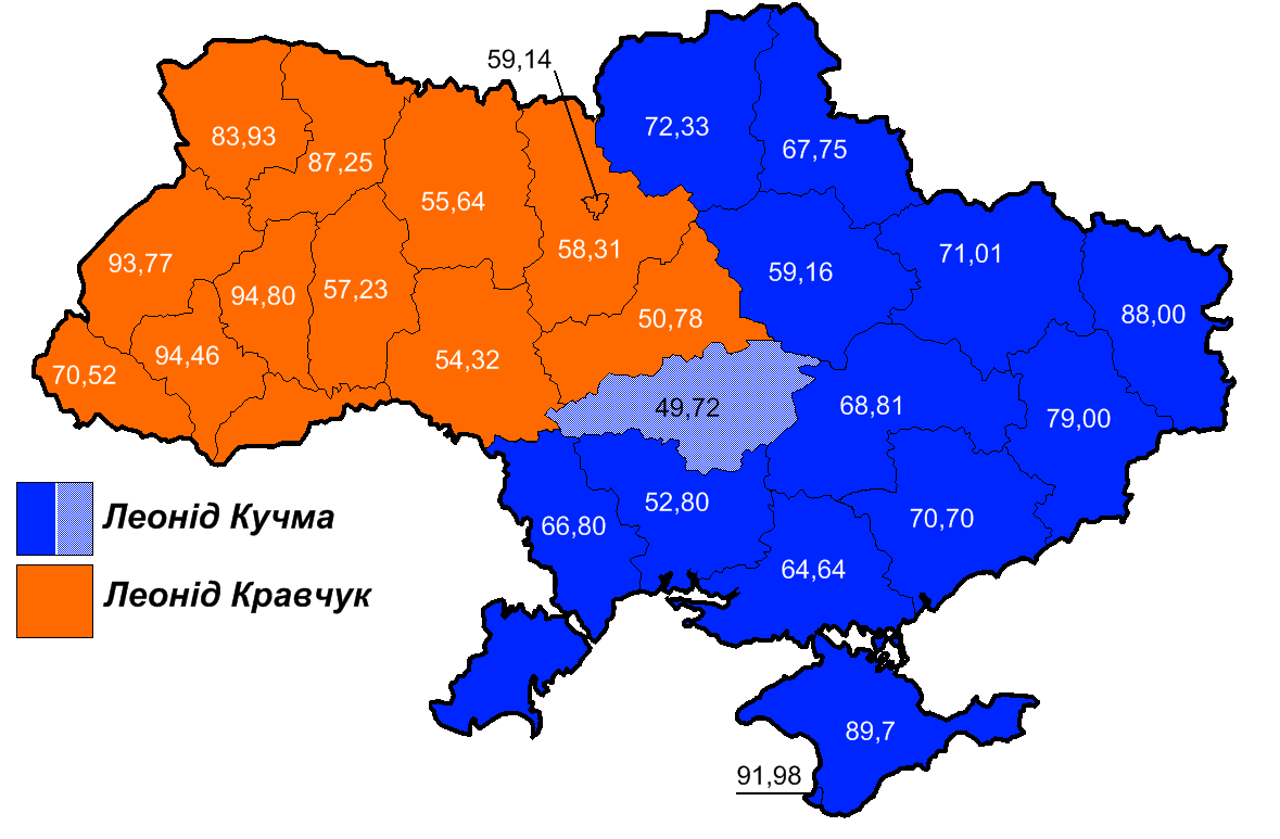 Второй тур выборов президента Украины 1994 года