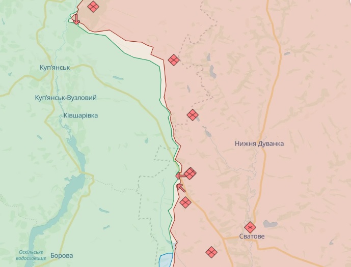 Наступление на Купянском направлении: ISW не нашел подтверждений успехов РФ