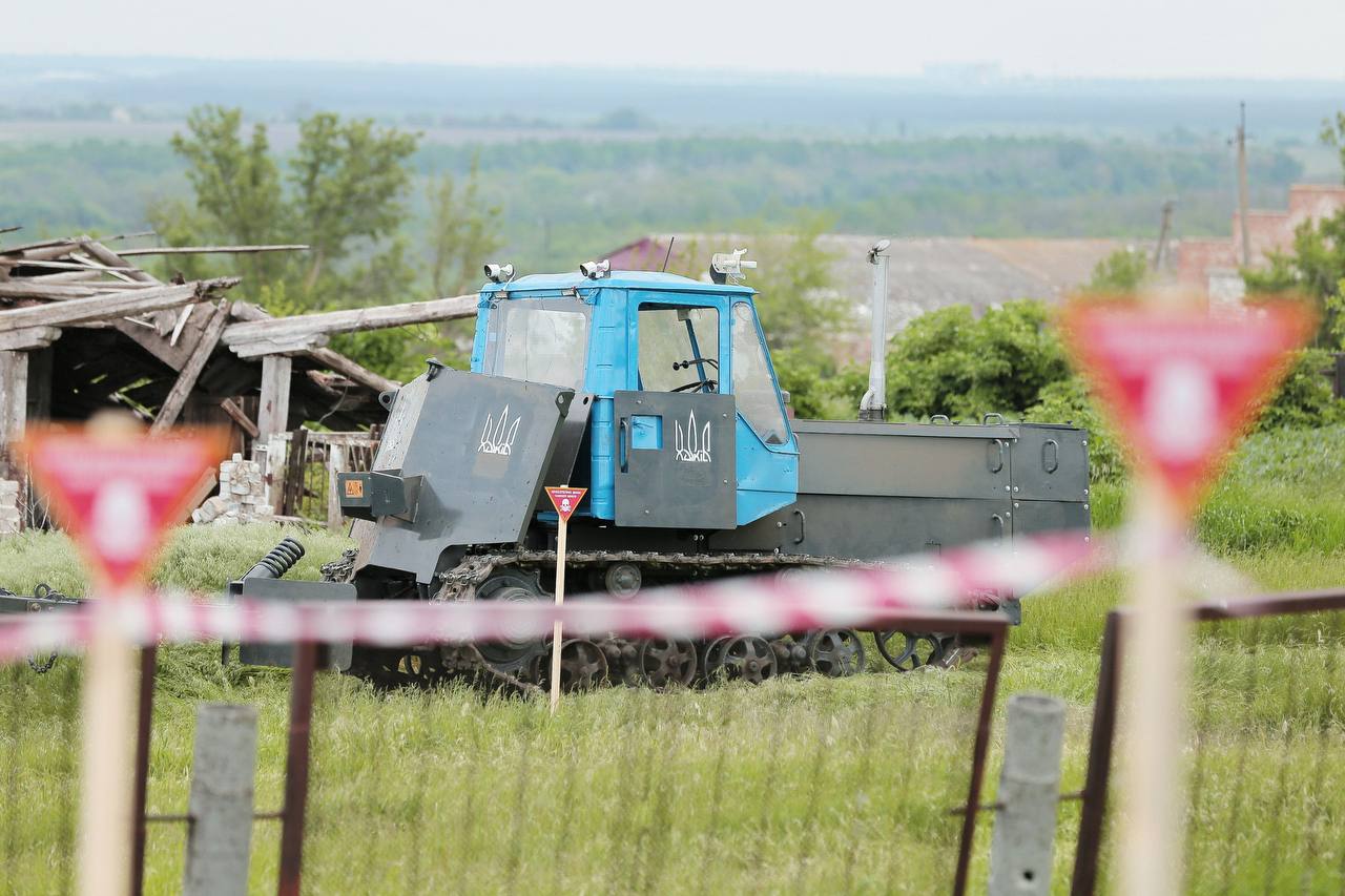 Харківський трактор для розмінування можуть запустити у масове виробництво