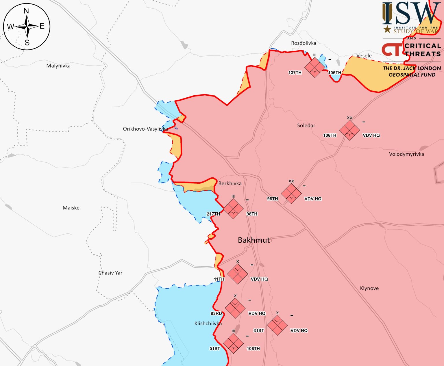 ISW після звільнення Кліщіївки: критика ЗСУ була необґрунтованою