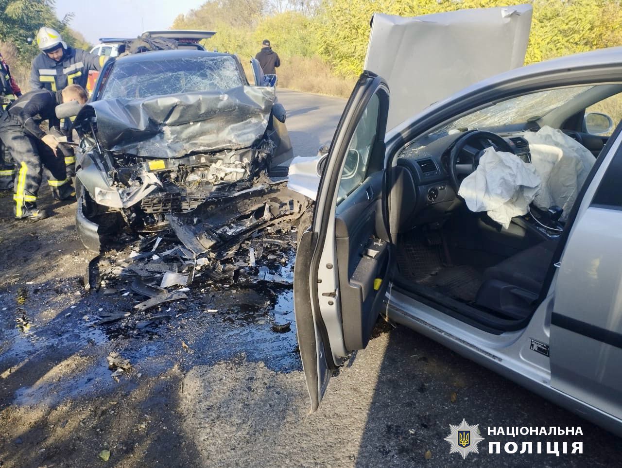 Один водій загинув, інший у лікарні внаслідок ДТП на Харківщині