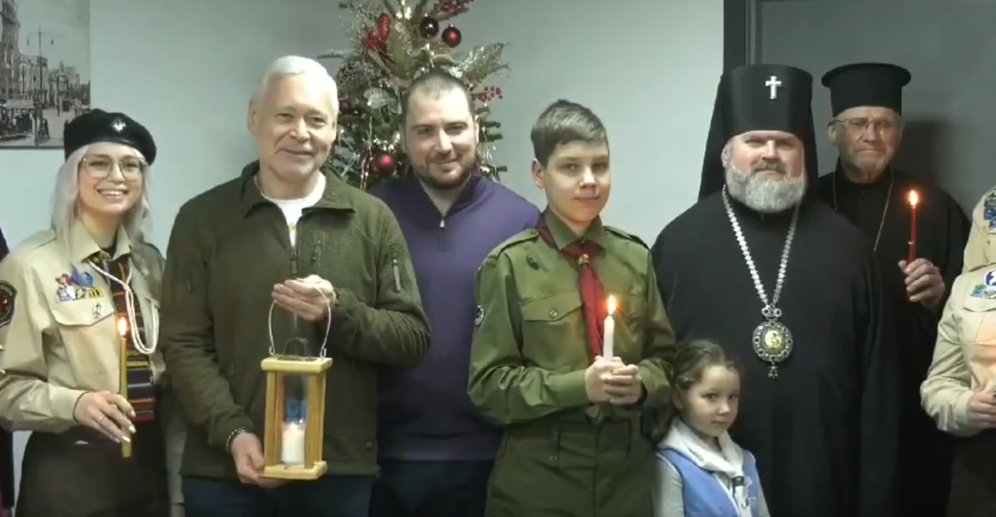 Це дуже добрий знак – Терехов про Вифлеємський вогонь у Харкові (відео)