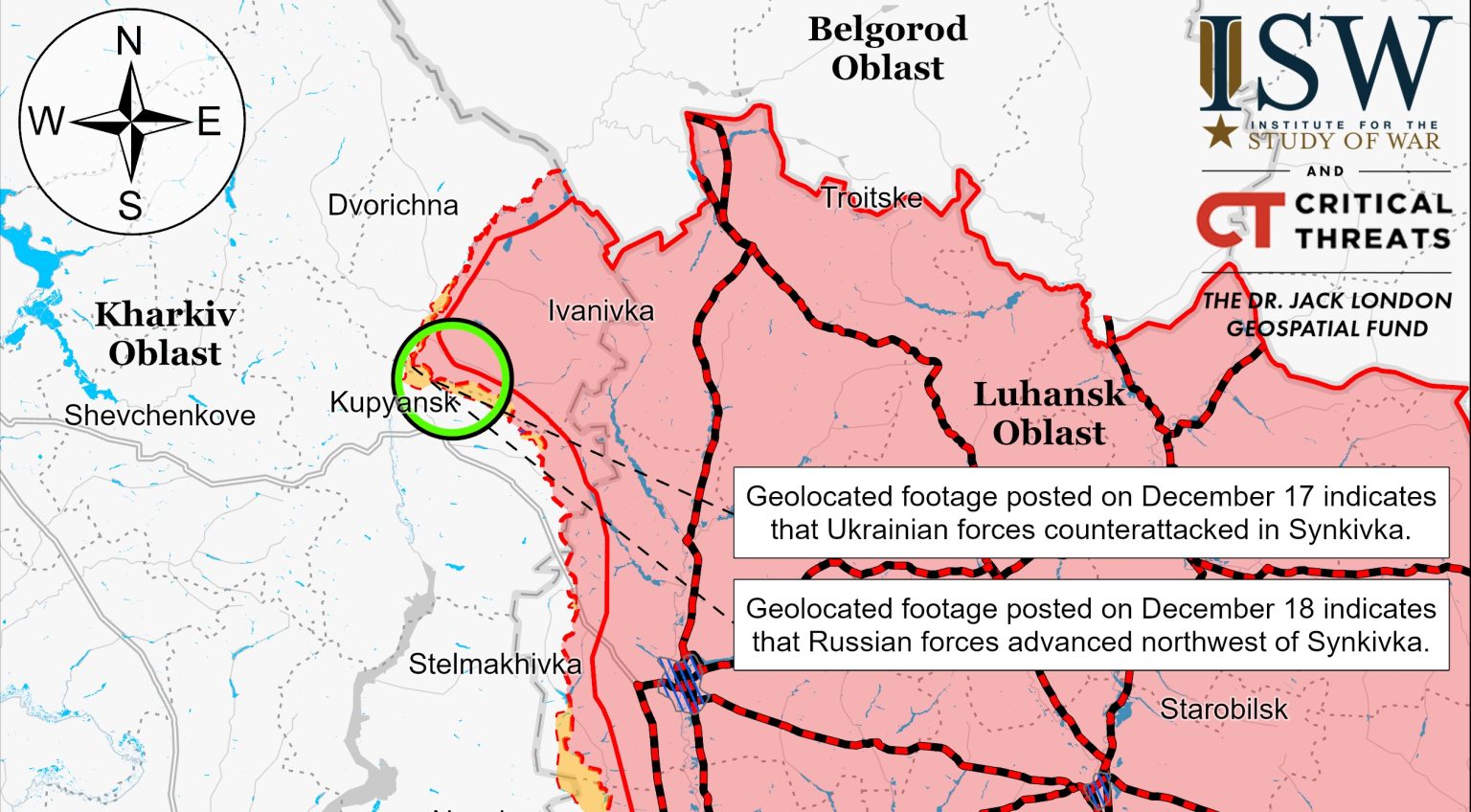 Новые позиции россиян на Харьковщине: в ISW оценили заявления «военкоров»