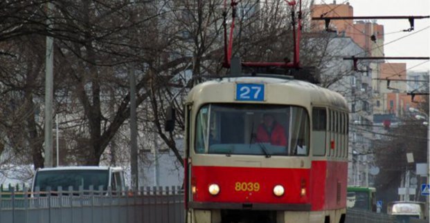 Завтра трамваи временно изменят маршруты в Харькове на Салтовке