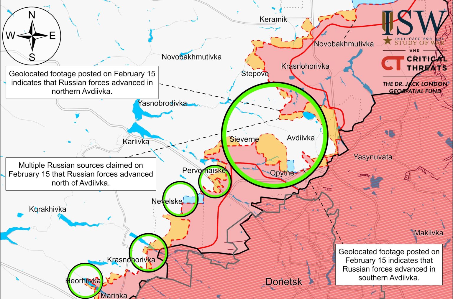 Что происходит в Авдеевке: данные ВСУ, ISW и Машовца