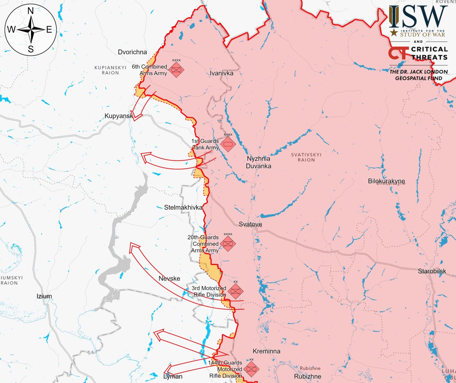 Вперше РФ грамотно наступає на Харківщині, чи підуть на Харків з Осколу – ISW