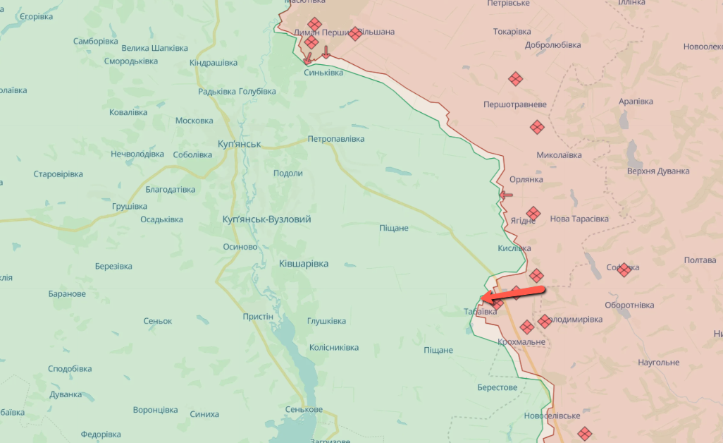 Ворог атакував біля Табаївки на Харківщині та обстрілював села – Генштаб
