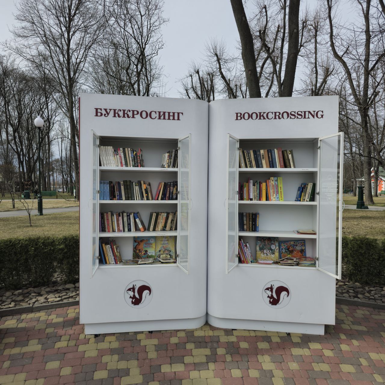 У центрі Харкова знову можна почитати книжки: відкрилась шафа буккросингу