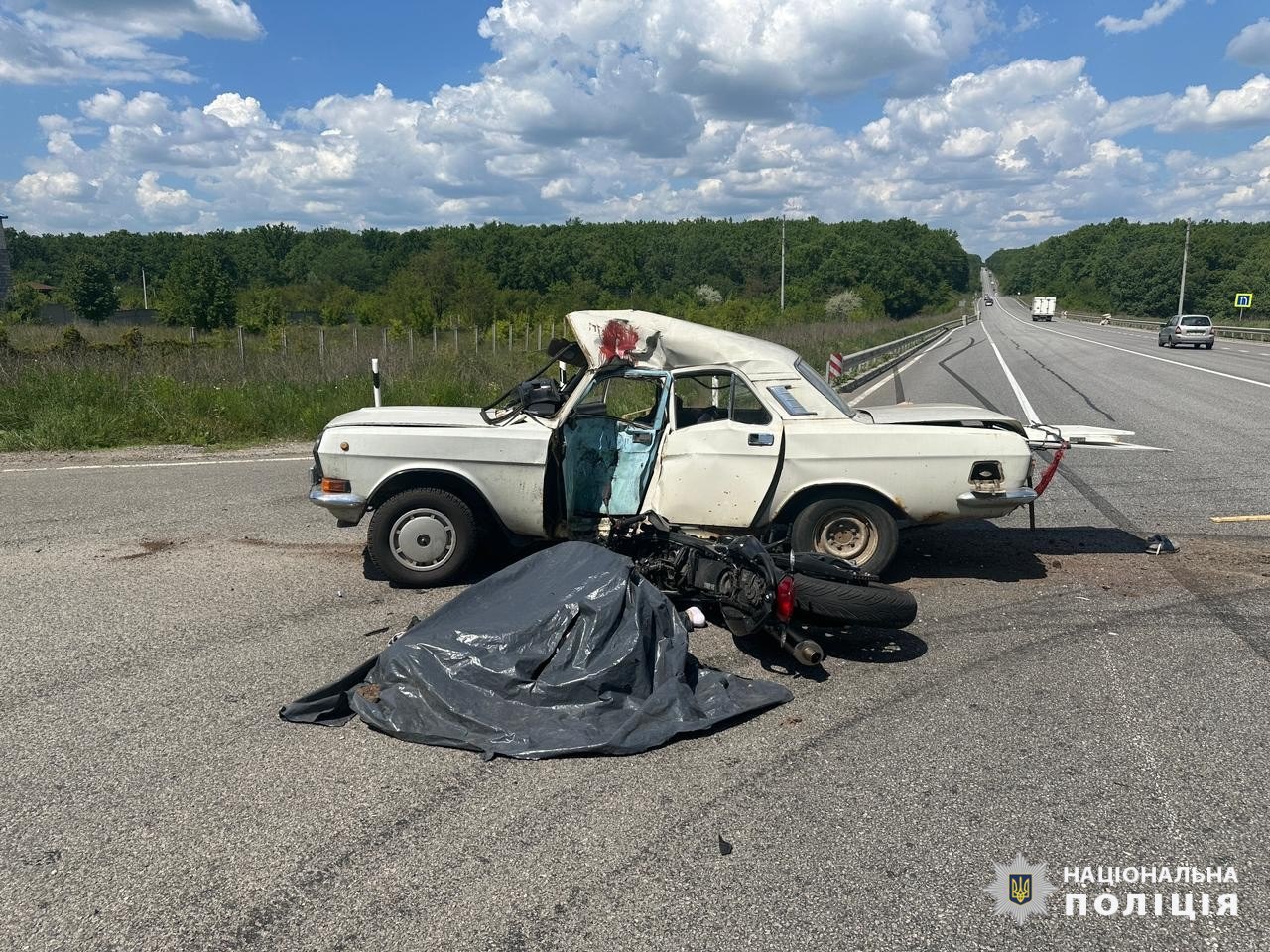 Два человека погибли в ДТП на окружной Харькова (фото)