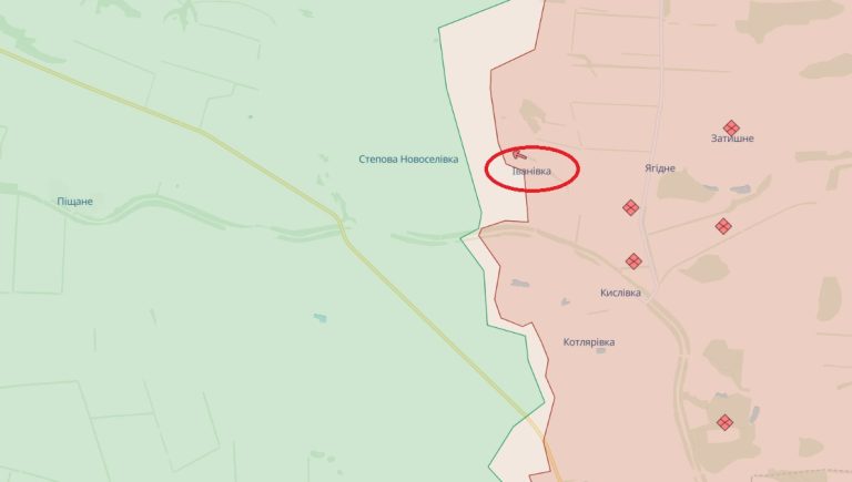 Россияне захватили село на Харьковщине: данные DeepState и ISW