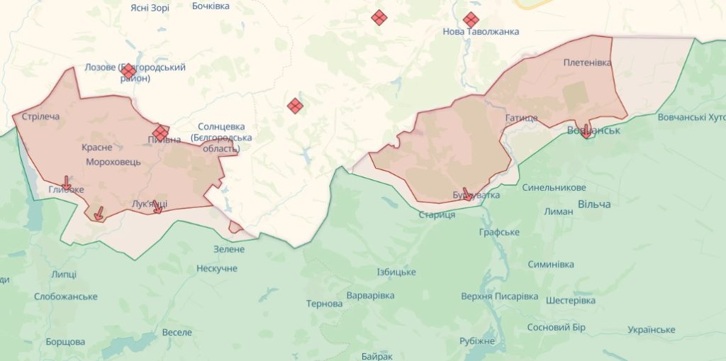 ISW: в районе Волчанска ВС РФ продвинулись, в районе Липцев нет изменений