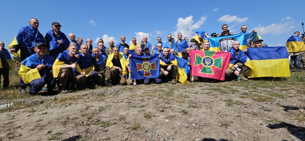 В Украину из плена РФ вернули 95 защитников (фото, видео)