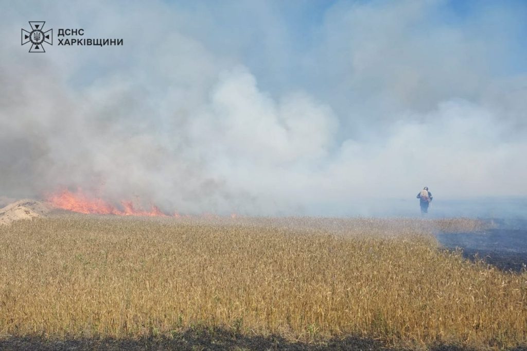 Синєгубов про обстріли Харківщини: один постраждалий, масштабні пожежі