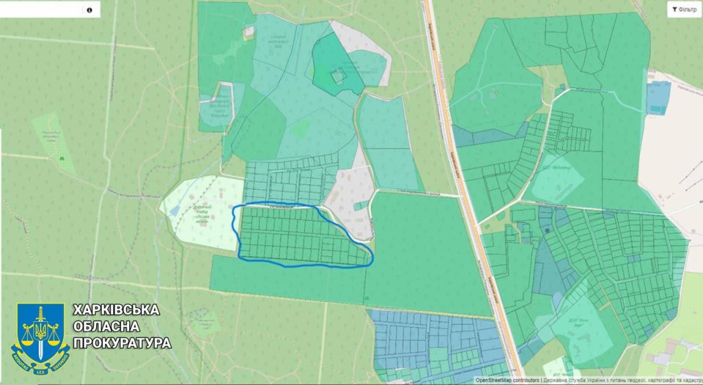 Земли в Лесопарке, выделенные по кооперативной схеме, вернули громаде Харькова