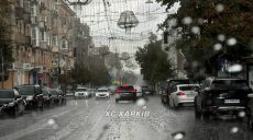 После длительной жары Харьков «поливает» дождем, в городе гремит (фото, видео)