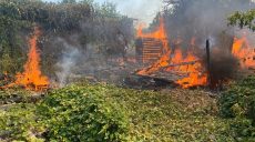Пожар возник на Харьковщине в результате обстрела россиян