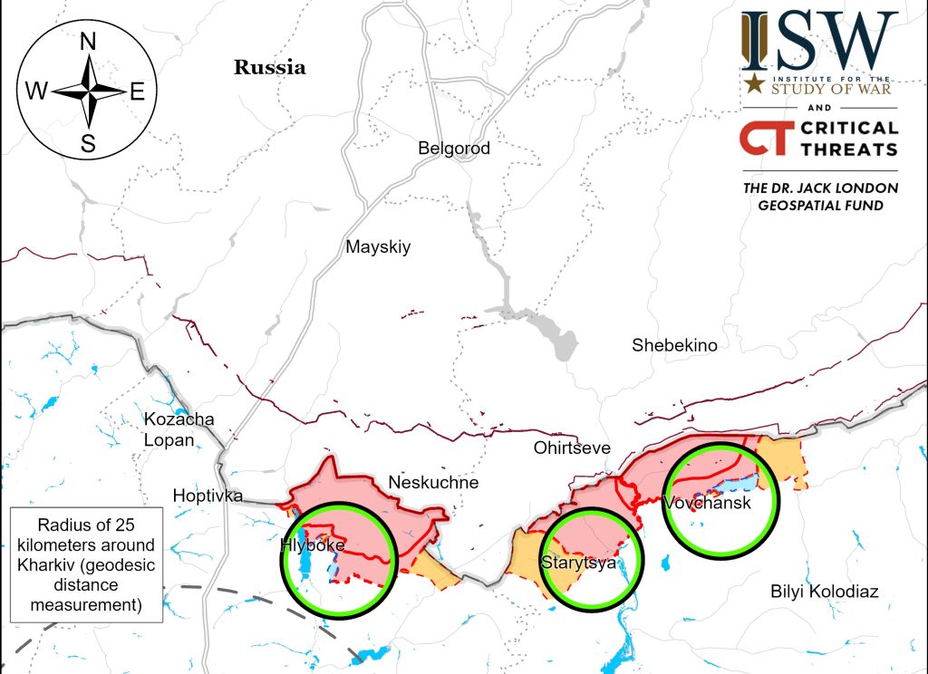 ISW: пішки та на мотоциклах намагаються воювати ЗС РФ на Харківщині