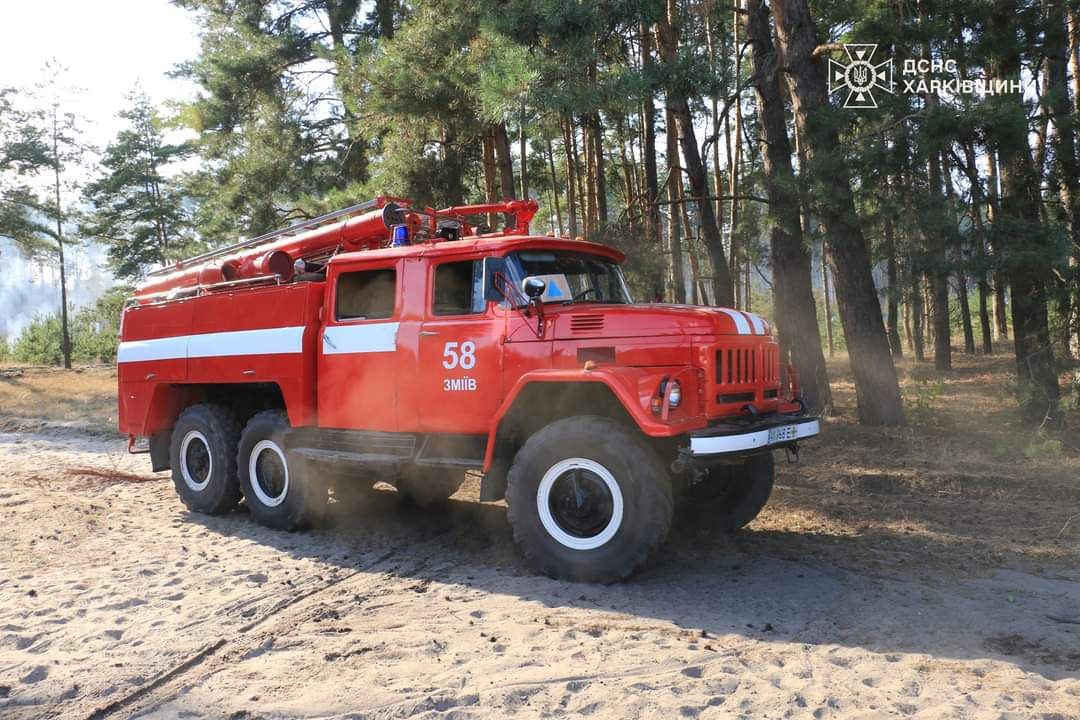 ГСЧС: 71 пожар возник за сутки в природных экосистемах Харьковщины