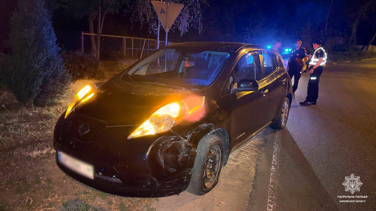 П’яна ДТП сталася вночі в Харкові: поліція знайшла водія, який утік