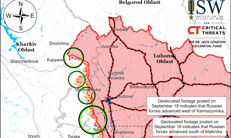 РФ вновь продвинулась возле Купянска, но штурмы Волчанска провалились – ISW