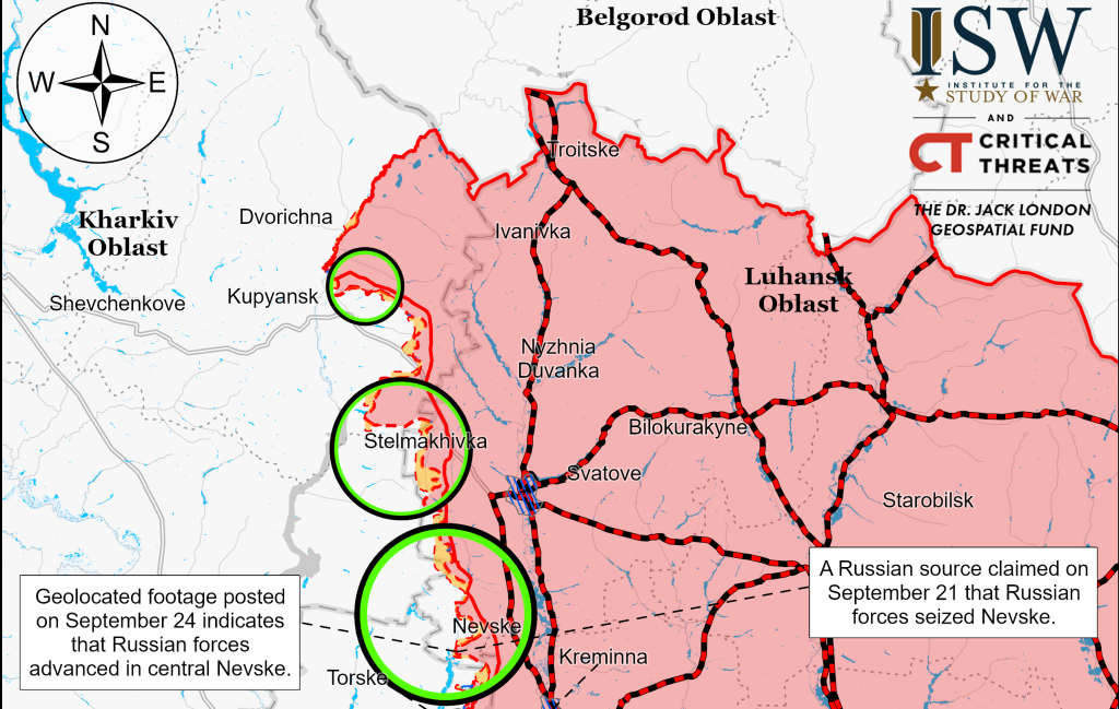 ВСУ продолжают отвоевывать территории в Волчанске – ISW