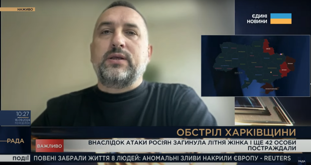 На Харківському напрямку активність супротивника зменшилася – Саранцев