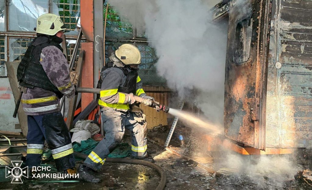 В Малой Даниловке пять пострадавших, в Харькове «прилет» по предприятию — ГСЧС