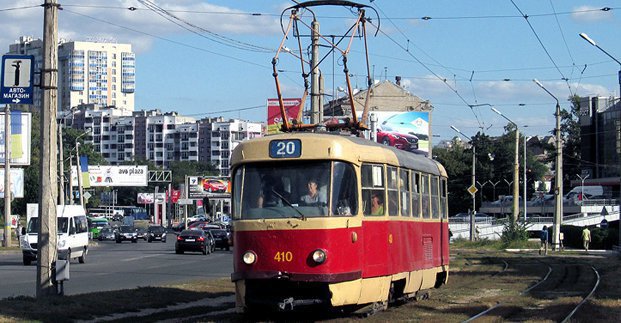 На два дня трамвай в Харькове изменит маршрут, пустят автобус