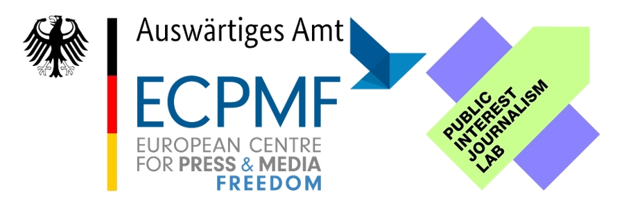 Auswärtiges Amt. ECPMG - EUROPEAN CENTRE FOR PRESS & MEDIA FREEDOM. PUBLIC INTEREST JOURNALISM LAB