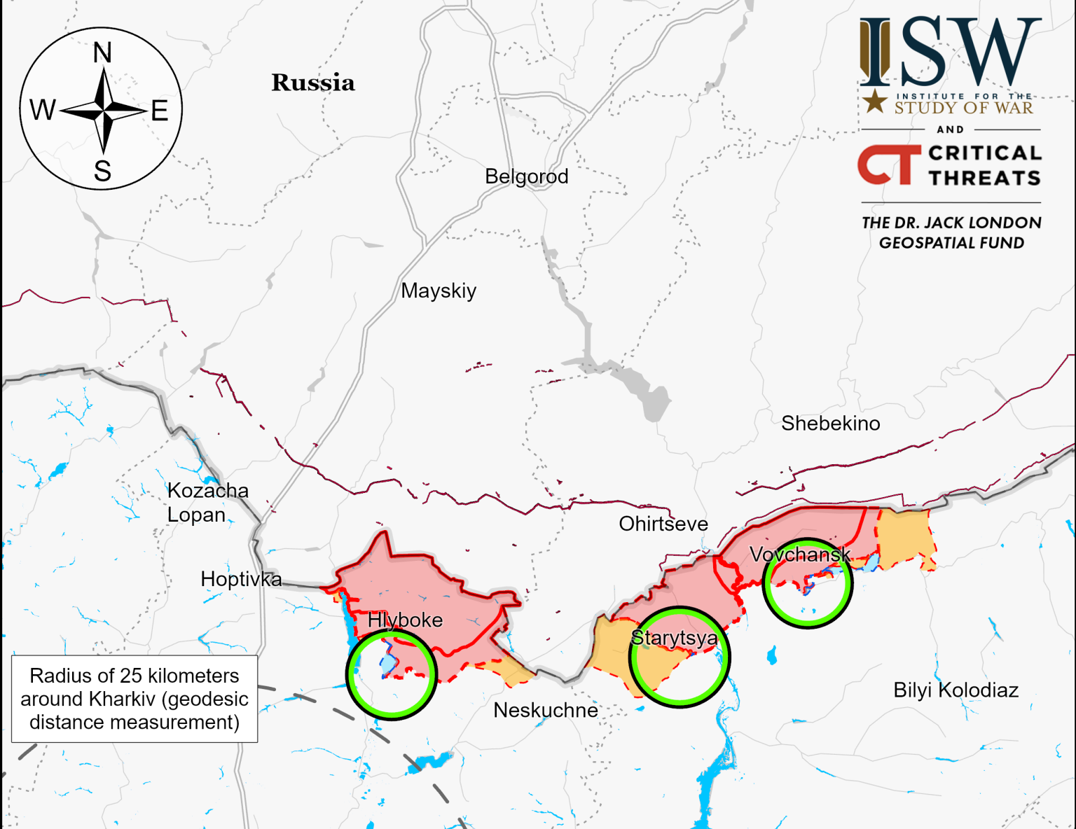 На Харьковском направлении РФ начала использовать дроны нового типа – ISW