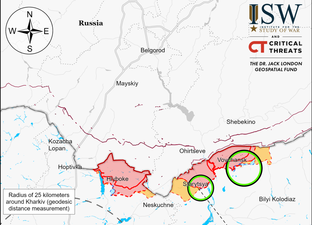 В ISW прокомментировали наступление РФ в районе Колесниковки