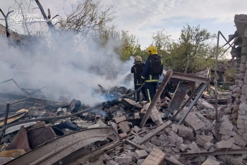 Авіаудар по селу на Харківщині: з’явилися фото з місця «прильоту»