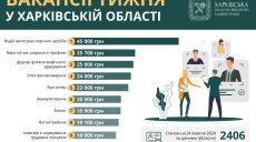 Работа в Харькове и области: вакансии недели с зарплатами до 45 тысяч гривен