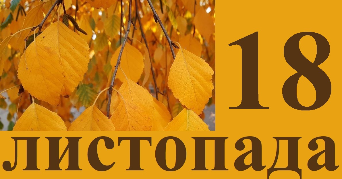 Сьогодні 18 листопада: яке свято та день в історії